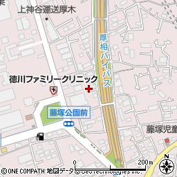 神奈川県厚木市上依知1207-26周辺の地図
