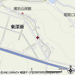 岐阜県山県市東深瀬2508周辺の地図