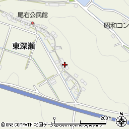岐阜県山県市東深瀬2401周辺の地図