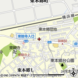 リバーシティ東本郷周辺の地図