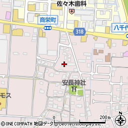 鳥取県鳥取市安長305周辺の地図