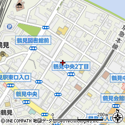 オーベルグランディオ横浜鶴見ブリーズテラス周辺の地図