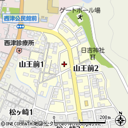福井県小浜市山王前周辺の地図