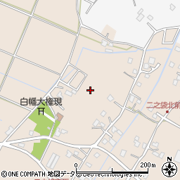 千葉県東金市二之袋周辺の地図