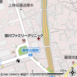 神奈川県厚木市上依知1207-20周辺の地図