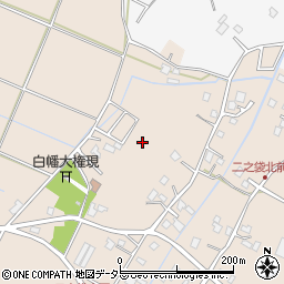千葉県東金市二之袋周辺の地図