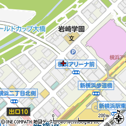 横浜アリーナ前歯科周辺の地図