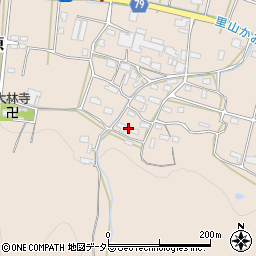 岐阜県山県市梅原849周辺の地図