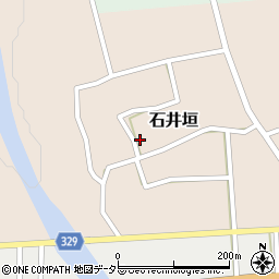 鳥取県西伯郡大山町石井垣182周辺の地図