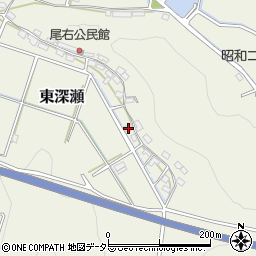 岐阜県山県市東深瀬2509周辺の地図