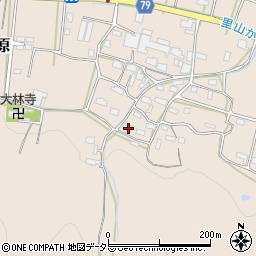 岐阜県山県市梅原848周辺の地図