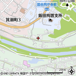 矢沢アタゴ荘周辺の地図