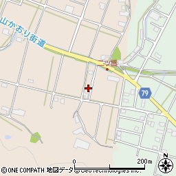 岐阜県山県市梅原614周辺の地図