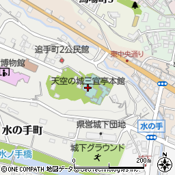 天空の城三宜亭本館周辺の地図