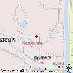 島根県松江市鹿島町佐陀宮内周辺の地図