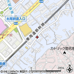 大豆戸町1096駐車場【4】周辺の地図