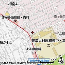 神奈川県相模原市南区相南4丁目16-7周辺の地図