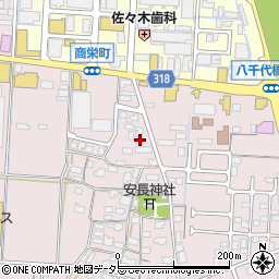 鳥取県鳥取市安長307周辺の地図