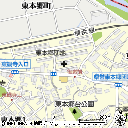 東本郷住宅２号棟周辺の地図