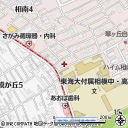 神奈川県相模原市南区相南4丁目16-6周辺の地図