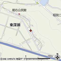 岐阜県山県市東深瀬2512周辺の地図