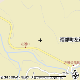 鳥取県鳥取市福部町左近51周辺の地図