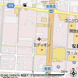 鳥取県鳥取市安長169周辺の地図