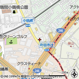 タイムズ町田小川駐車場周辺の地図