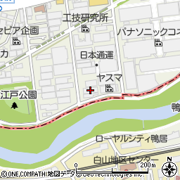日本化成横浜営業所周辺の地図
