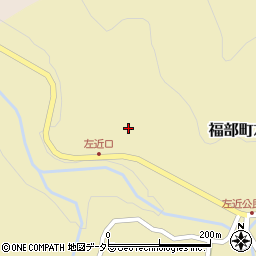 鳥取県鳥取市福部町左近46周辺の地図