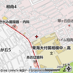 神奈川県相模原市南区相南4丁目16-5周辺の地図