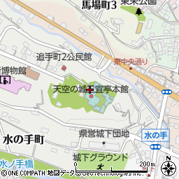 飯田城温泉周辺の地図