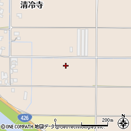兵庫県豊岡市清冷寺周辺の地図