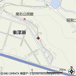 岐阜県山県市東深瀬2510周辺の地図