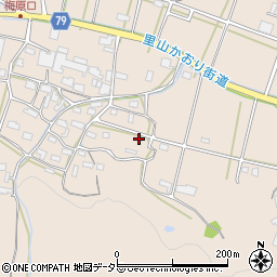 岐阜県山県市梅原785周辺の地図