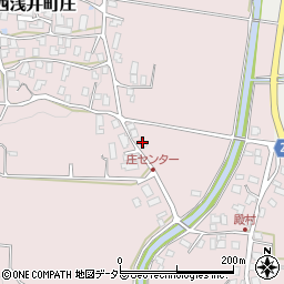 滋賀県長浜市西浅井町庄1006周辺の地図