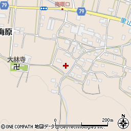 岐阜県山県市梅原896周辺の地図