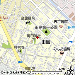 鳥取県鳥取市田島800周辺の地図