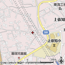 神奈川県厚木市上依知1458周辺の地図