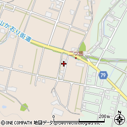岐阜県山県市梅原616周辺の地図