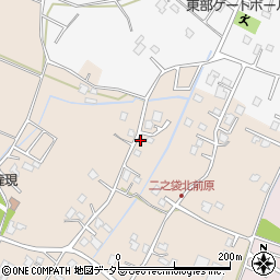 千葉県東金市二之袋232-4周辺の地図