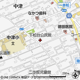 下松台公民館周辺の地図