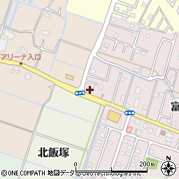 千葉県大網白里市富田2131周辺の地図