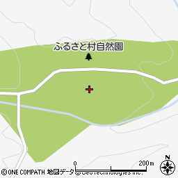 ふるさと村自然園周辺の地図