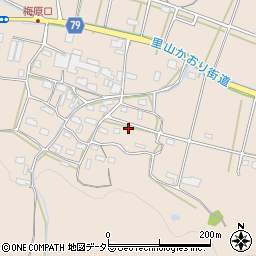 岐阜県山県市梅原602周辺の地図