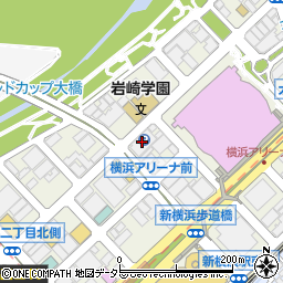 アットパークスクエア新横浜駐車場周辺の地図