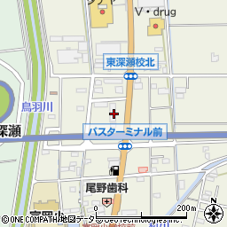 岐阜県山県市東深瀬699周辺の地図