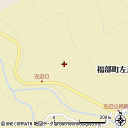 鳥取県鳥取市福部町左近56周辺の地図