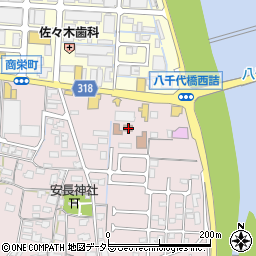 鳥取県鳥取市安長387周辺の地図