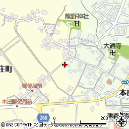 島根県松江市上本庄町381周辺の地図